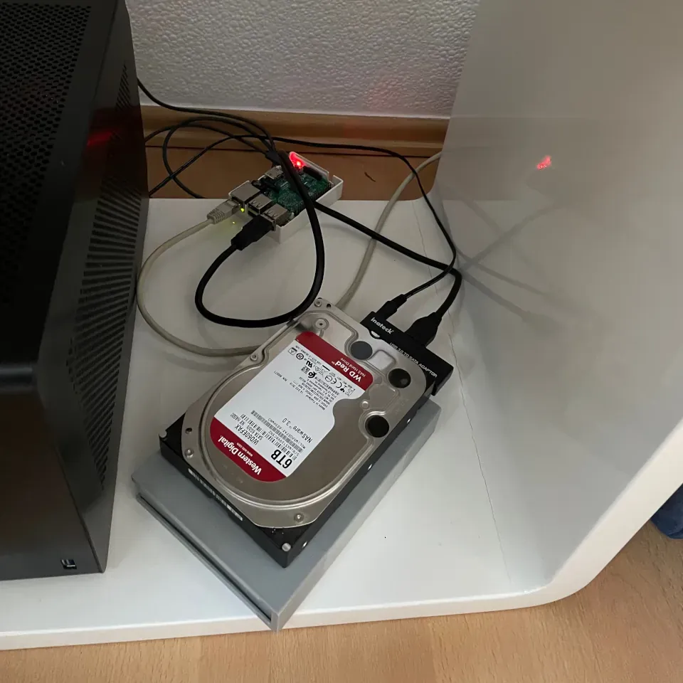 Raspberry Pi and external HDD